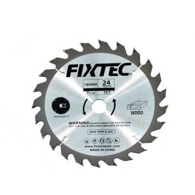 DISQUE BOIS 185*20MM 24 DENTS FIXTEC FIXTEC - 1